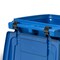 Toter Toter 48 Gal. Trash Can Blue with Quiet Wheels and Lid ANA48 - alternate 8